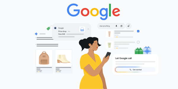 Google lanceert uitgebreide AI-shopping functies