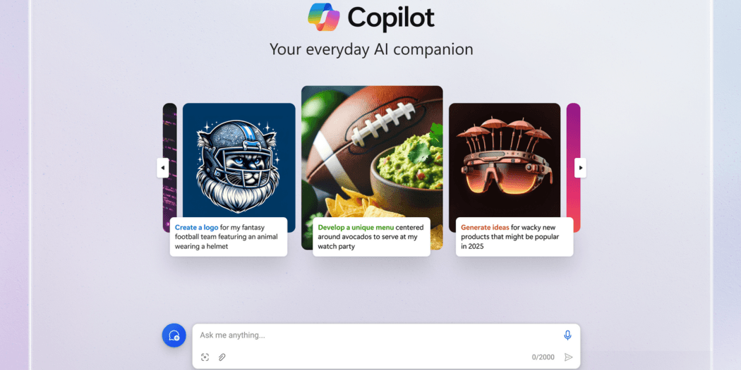 Microsoft Copilot updates: new design, image editing tools, and video highlights