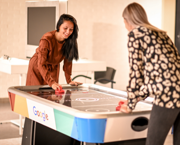 Foto vacaturepagina - airhockey
