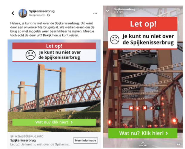 spijkenisserbrug social media advertenties