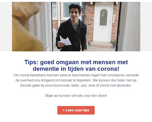 doelgroep helpen - e-mailmarketing tijdens de coronacrisis