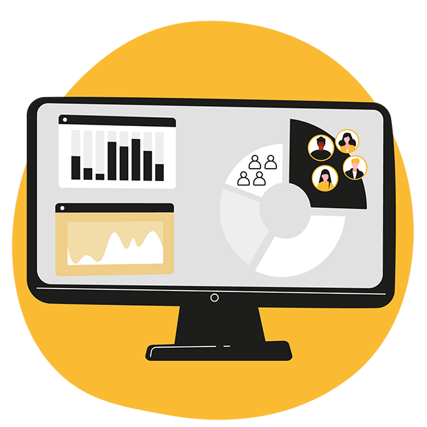 Klantendatabase opbouwen van het aantal websitebezoekers dat uiteindelijk converteert tot klant.