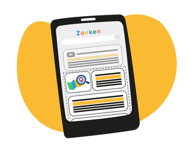 mensen scrollen niet verder dan google map-pack